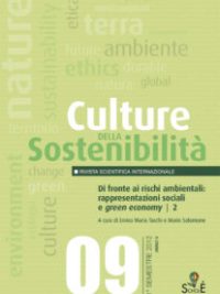Culture della sostenibilità n. 9, primo semestre 2012