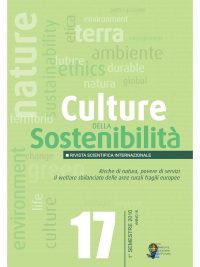 Culture della sostenibilità n. 17, primo semestre 2016