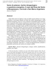 Culture della sostenibilità, n. 13, primo semestre 2014 (Lo Sardo)