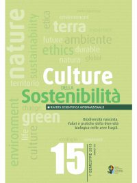 Culture della sostenibilità n. 15, primo semestre 2015