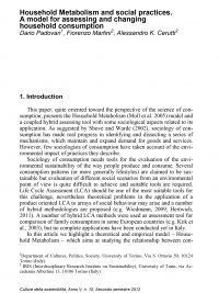 Culture della sostenibilità, n. 10, secondo semestre 2012 (Padovan, Martini, Cerutti)