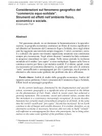 Culture della sostenibilità, n. 11, primo semestre 2013 (Poli)