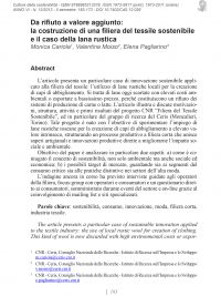Culture della sostenibilità, n. 12, secondo semestre 2013 (Cariola, Moiso, Pagliarino)