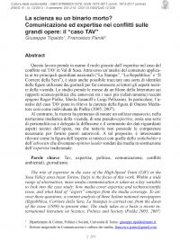Culture della sostenibilità, n. 12, secondo semestre 2013 (Panié, Tipaldo)