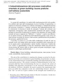 Culture della sostenibilità, n. 12, secondo semestre 2013 (Rugiero)