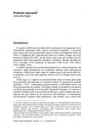 Culture della sostenibilità, n. 7, primo semestre 2011 (Nappi)
