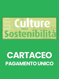 Culture della sostenibilità - versione cartacea e digitale – ITALIA